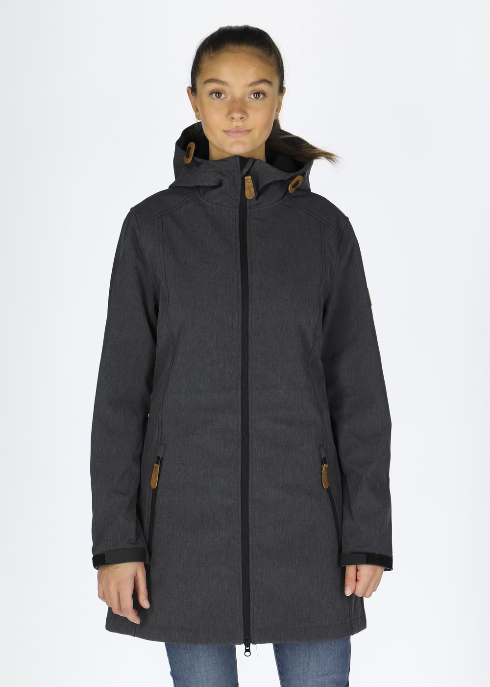 Softshell Coat W, Grey Melange, 40, Vårjackor | Mode - Jackor - Vårjackor | Padelspecialisterna