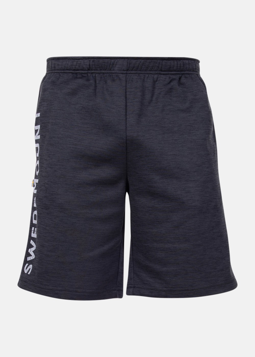 Training Logo Shorts, Charcoal Melange/Lt Grey Mel, L, Vardagsshorts | Herr - Kläder - Shorts - Vardagsshorts | Padelspecialisterna