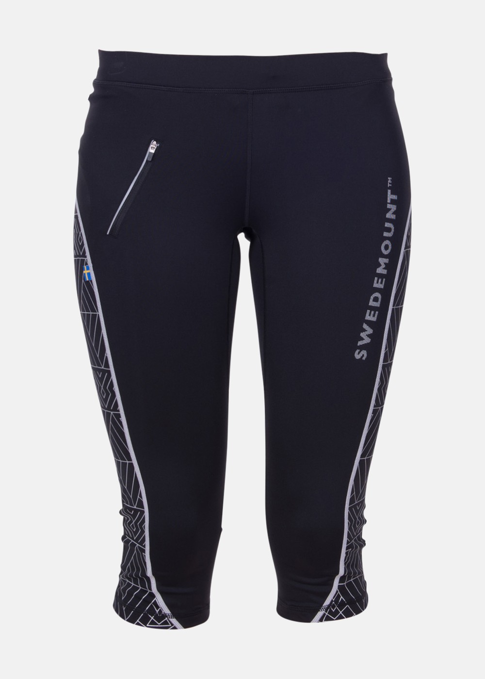 Reflective 3/4 Tights W, Black, 36, Långa Tights | Dam - Kläder - Tights - Långa tights | Padelspecialisterna