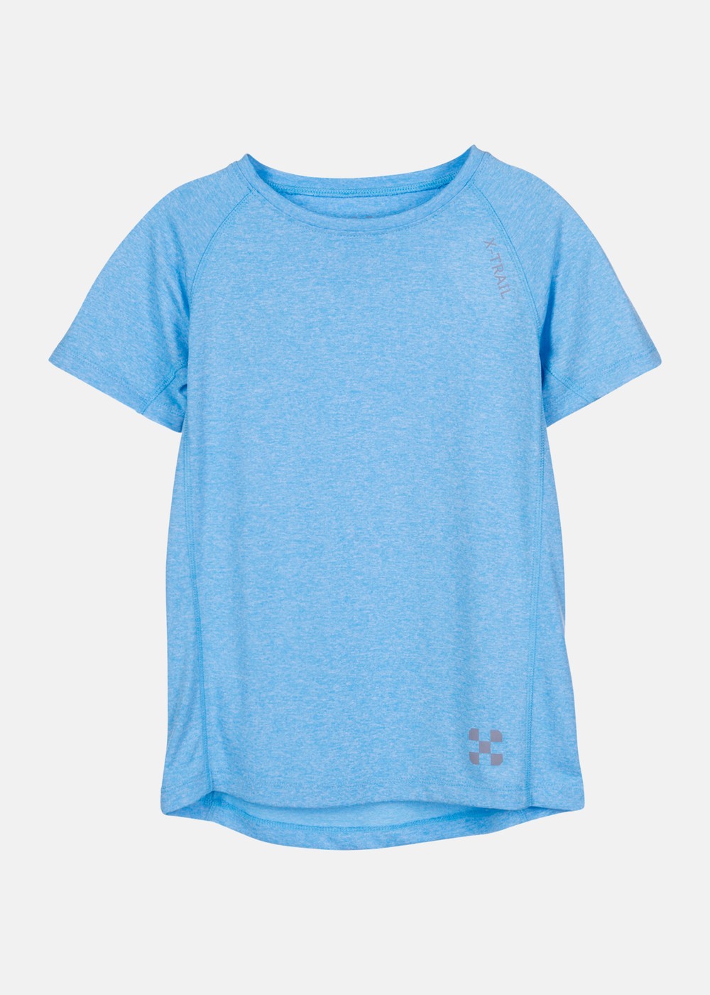 Training Tee Jr, Lagoon Melange, 130, Tränings-T-Shirts | Junior - Aktivitet - Träningskläder - Tränings-t-shirts | Padelspecialisterna