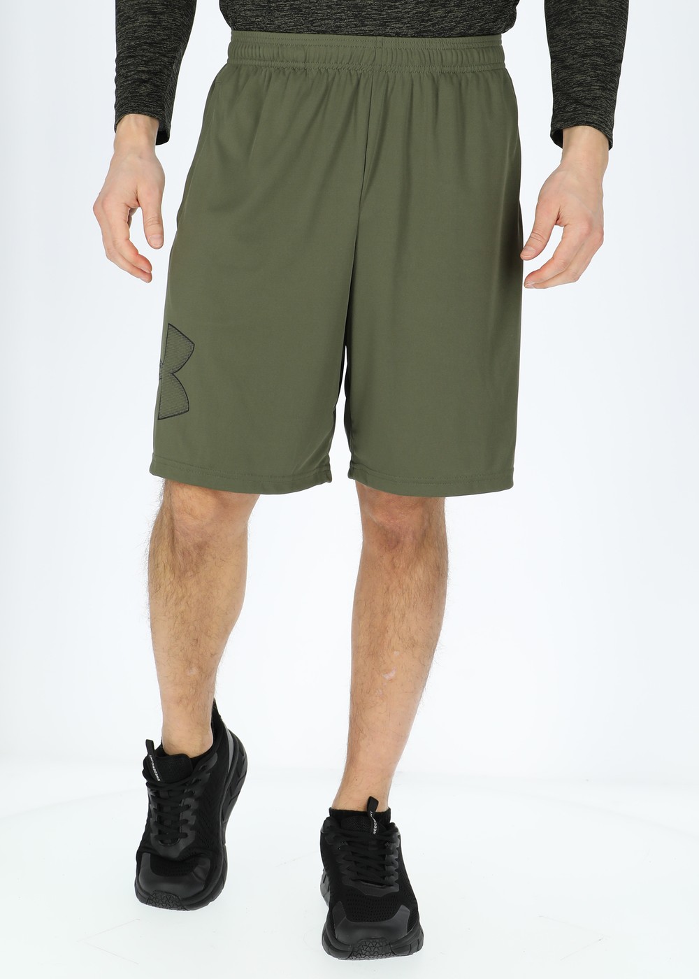 Ua Tech Graphic Short, Marine Od Green, M, Shorts | Herr - KlÀder - Shorts | Padelspecialisterna