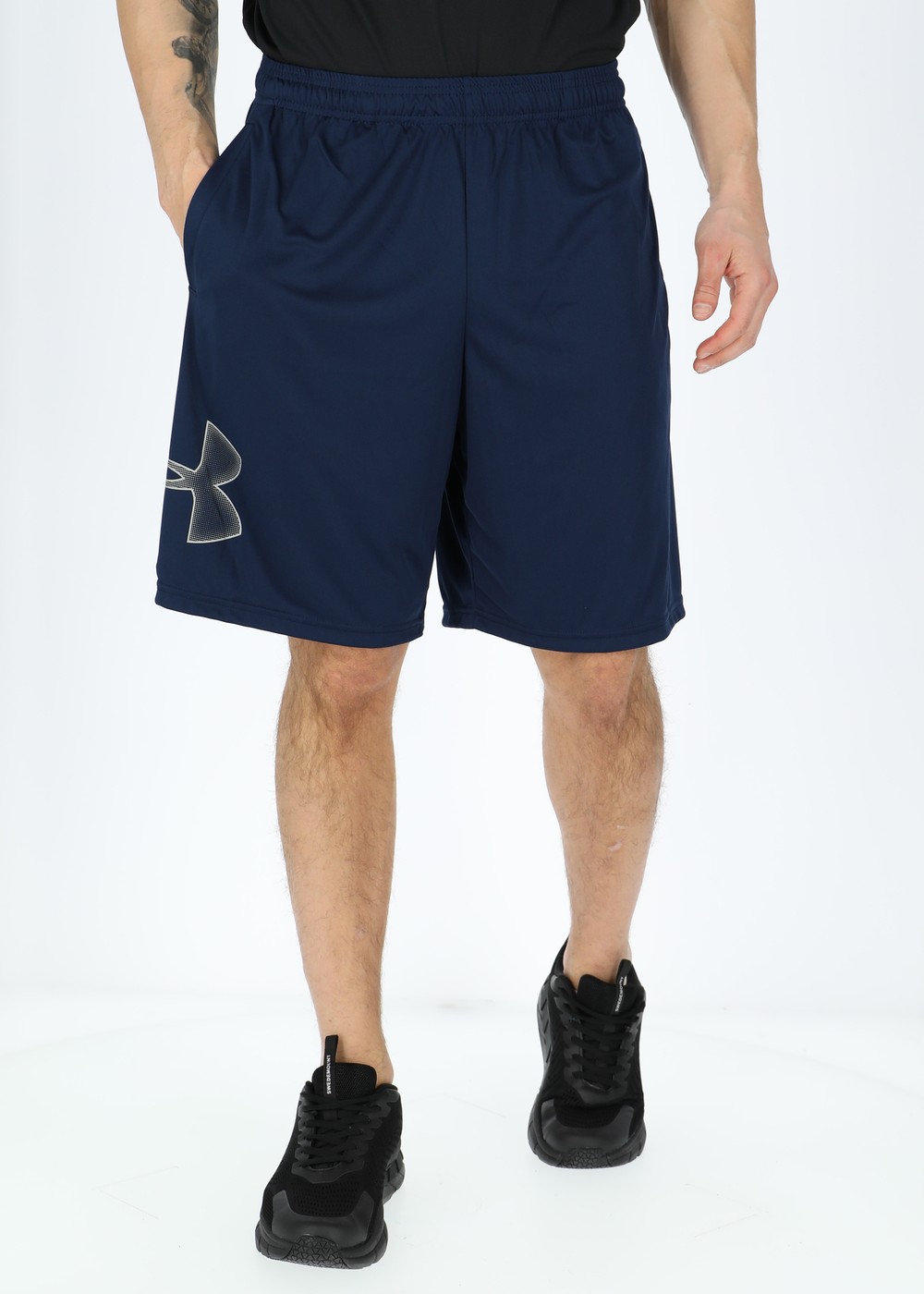 Ua Tech Graphic Short, Academy, S, Shorts | Herr - KlÀder - Shorts | Padelspecialisterna