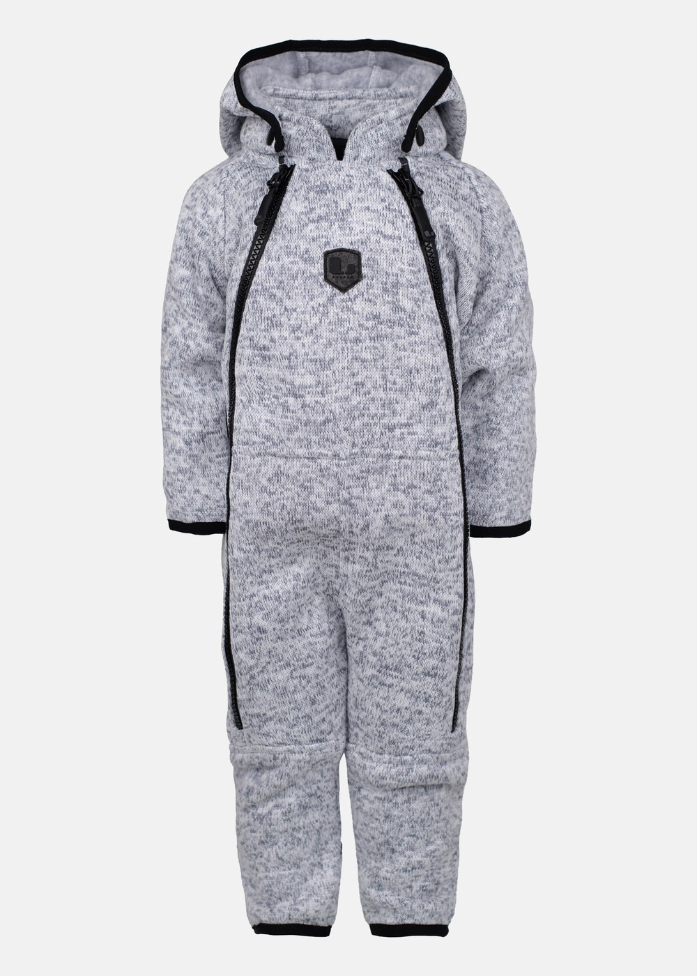 Bormio Baby Overall, Greymelange, 92, Fleeceoveraller | Junior - KlÀder - Overaller - Fleeceoveraller | Padelspecialisterna