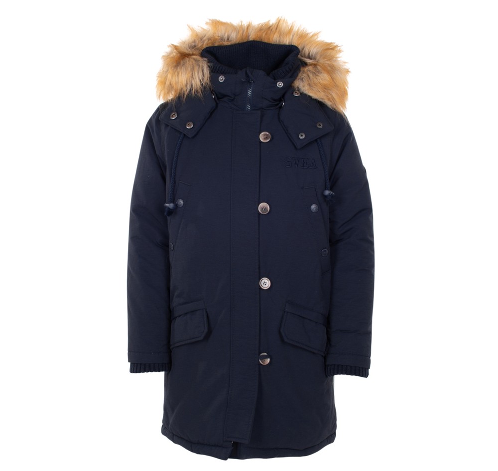 Billie Jr Jacket, Navy, 120, Vinterjackor | Junior - Kläder - Jackor - Vinterjackor | Padelspecialisterna