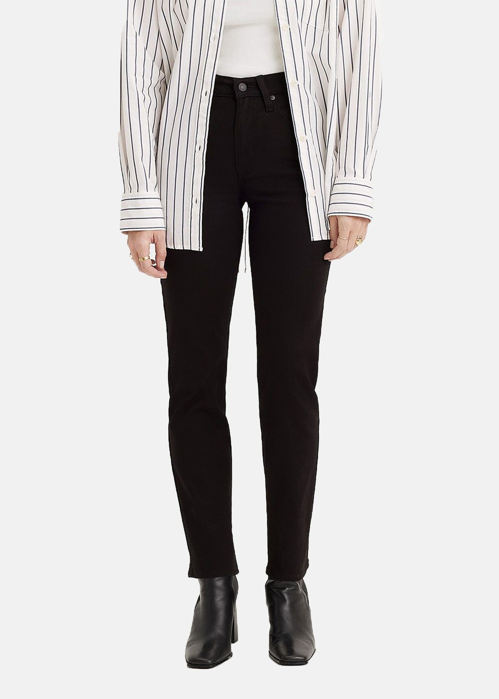 724 High Rise Straight, Night Is B, 24/30, Jeans | Dam - Kläder - Byxor - Jeans | Padelspecialisterna