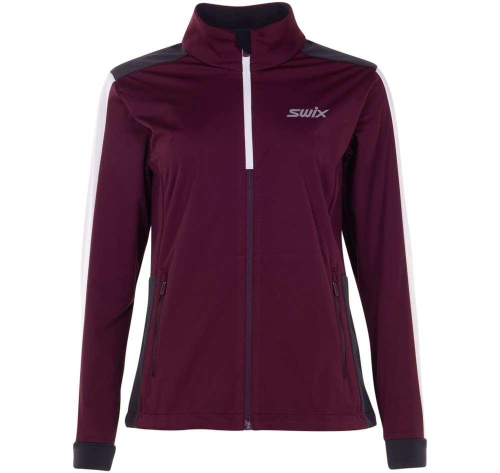 Cross Jacket Ws, Dark Aubergine, S, Vinterlöpning | Sport & aktivitet - Sporter - Löpning - Vinterlöpning | Padelspecialisterna