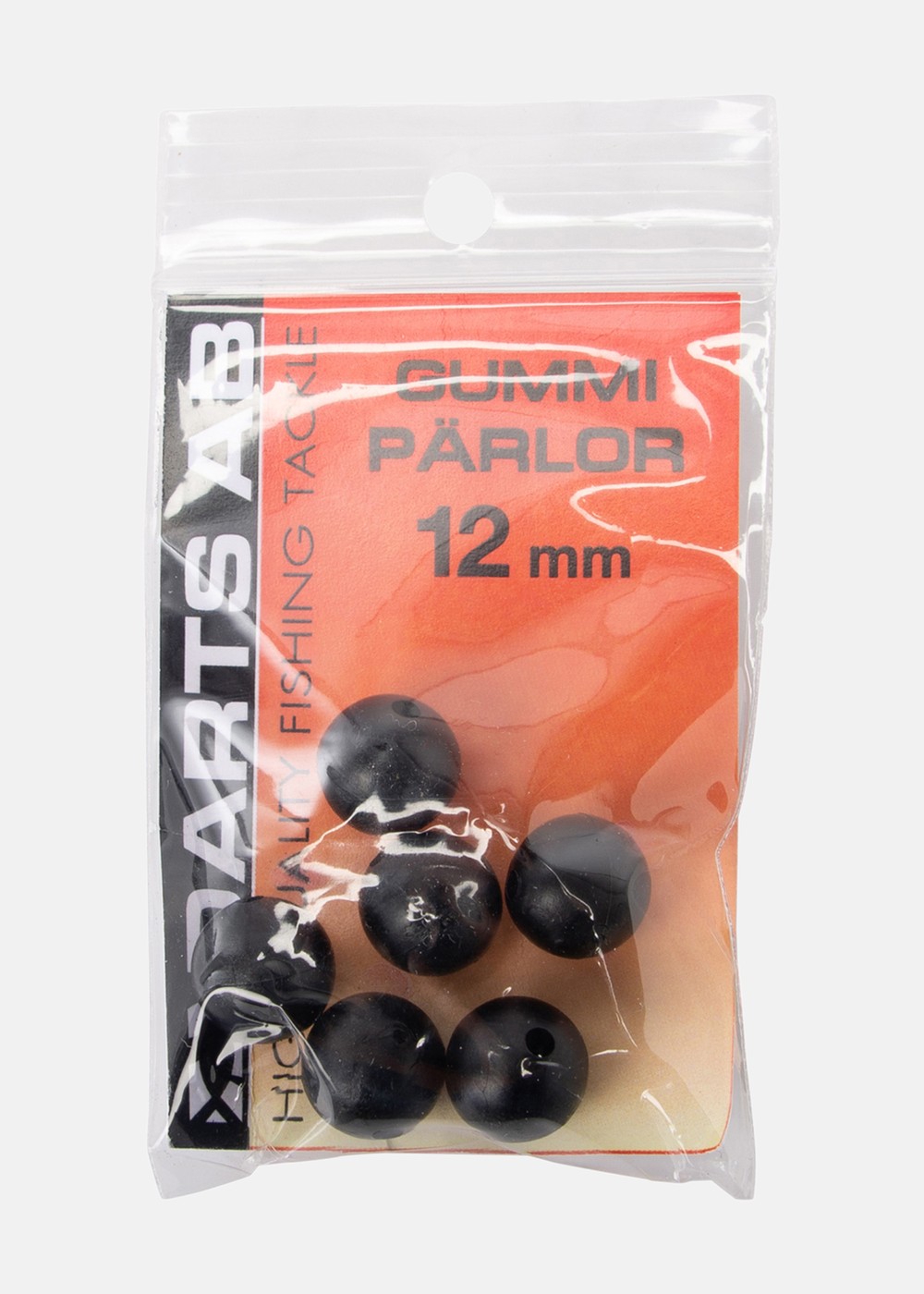 Gummipärlor, Black, 12 Mm, Aktivitet | Sport & aktivitet | Padelspecialisterna