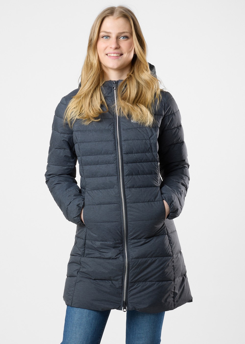 New Haven Coat W, Charcoal Melange, 42, Vinterjackor | Dam - Kläder - Jackor - Vinterjackor | Padelspecialisterna