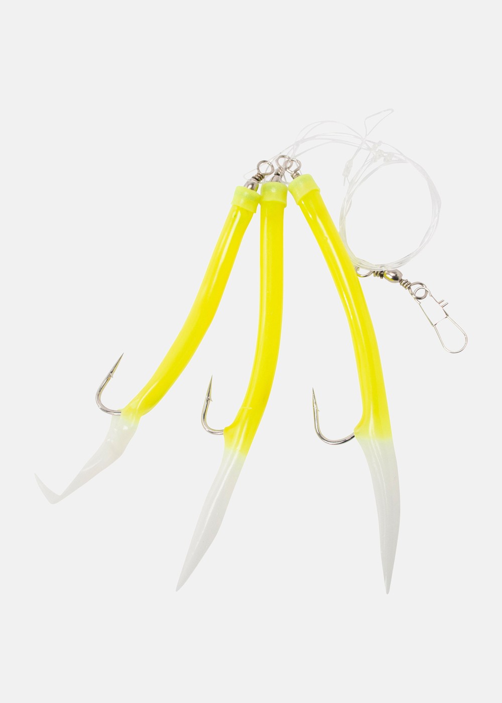 Gummi Makk Gul/Lys Rigg #10/0, Gul/Lys, Onesize, Kustdrag | Sport & aktivitet - Fiske - Fiskedrag - Kustdrag | Padelspecialisterna