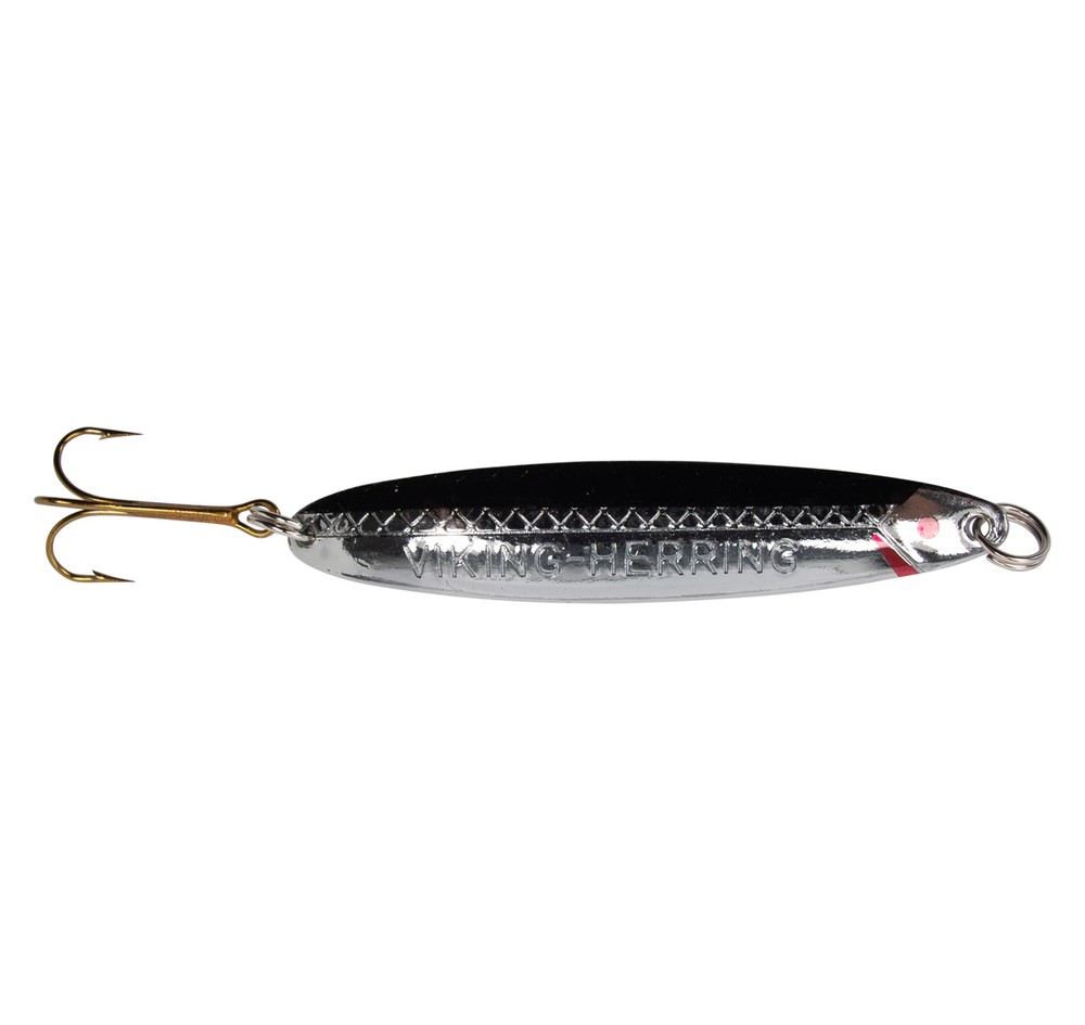 Viking Herring, Silver/Svart, 7, Skeddrag | Sport & aktivitet - Fiske - Fiskedrag - Skeddrag | Padelspecialisterna