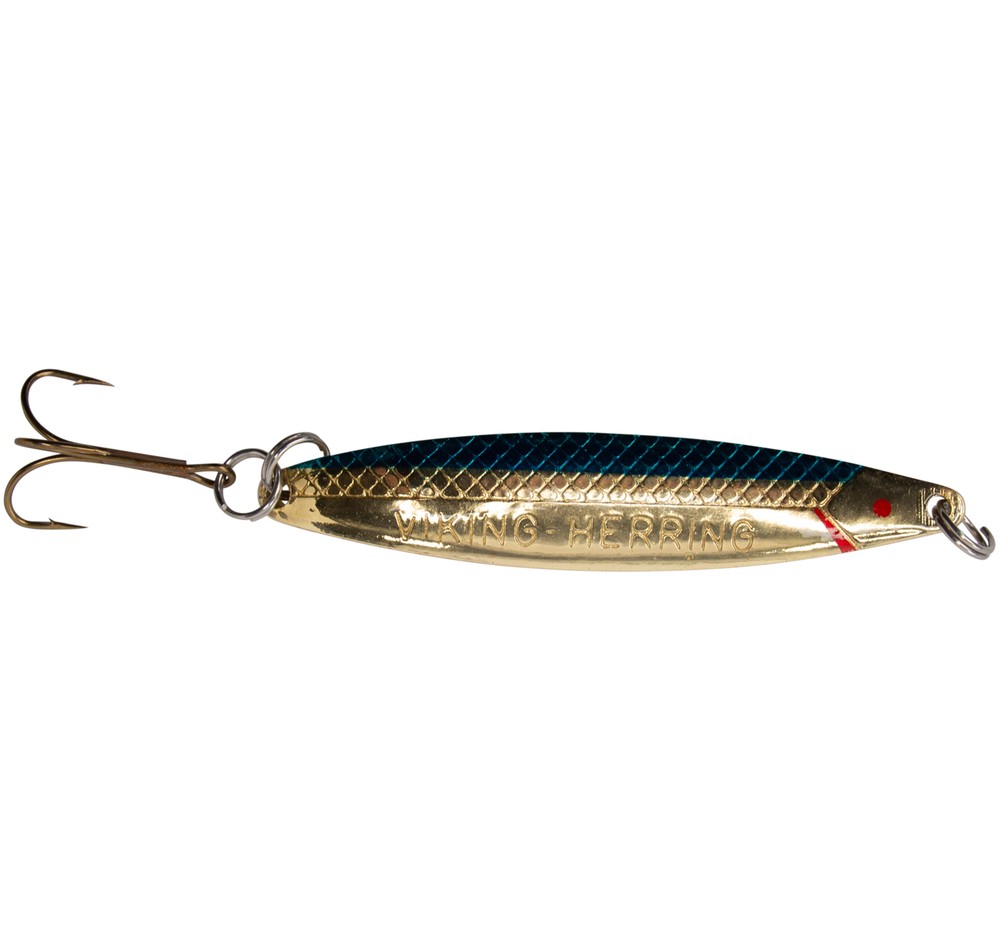 Viking Herring, Guld/Blå, 10, Skeddrag | Sport & aktivitet - Fiske - Fiskedrag - Skeddrag | Padelspecialisterna