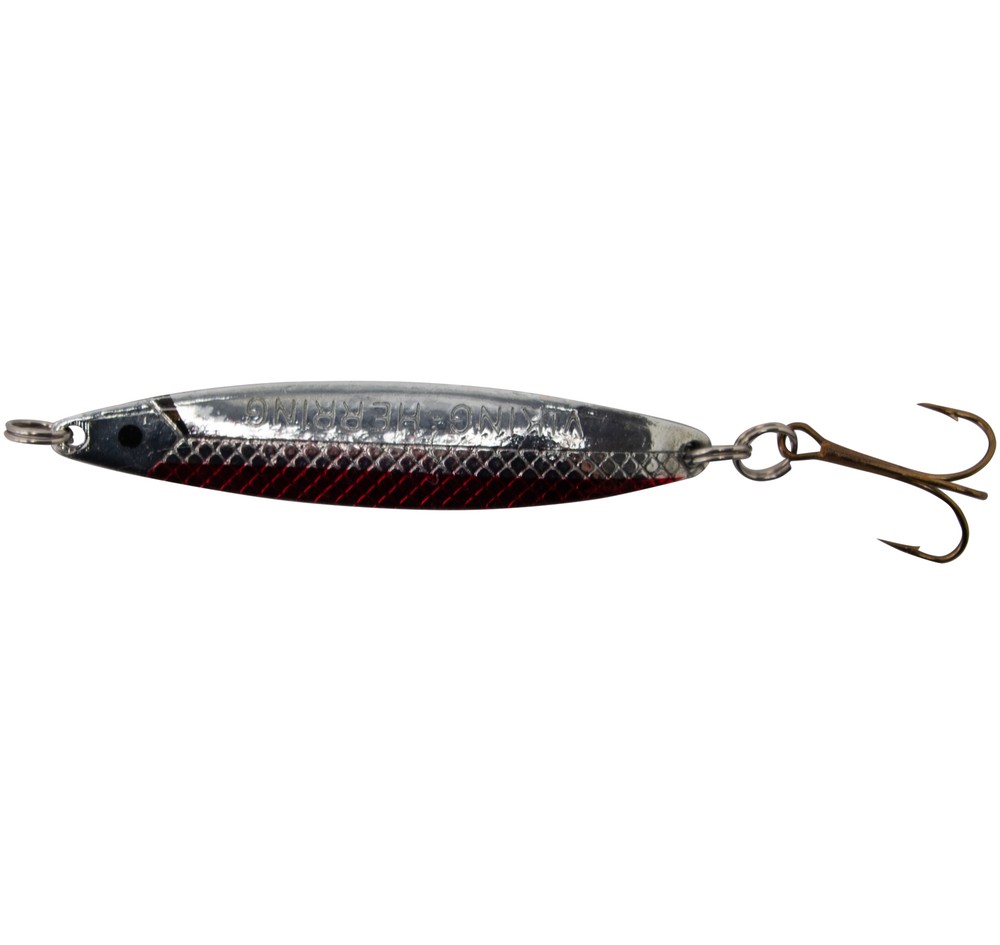 Viking Herring, Silver/Röd, 15, Skeddrag | Sport & aktivitet - Fiske - Fiskedrag - Skeddrag | Padelspecialisterna