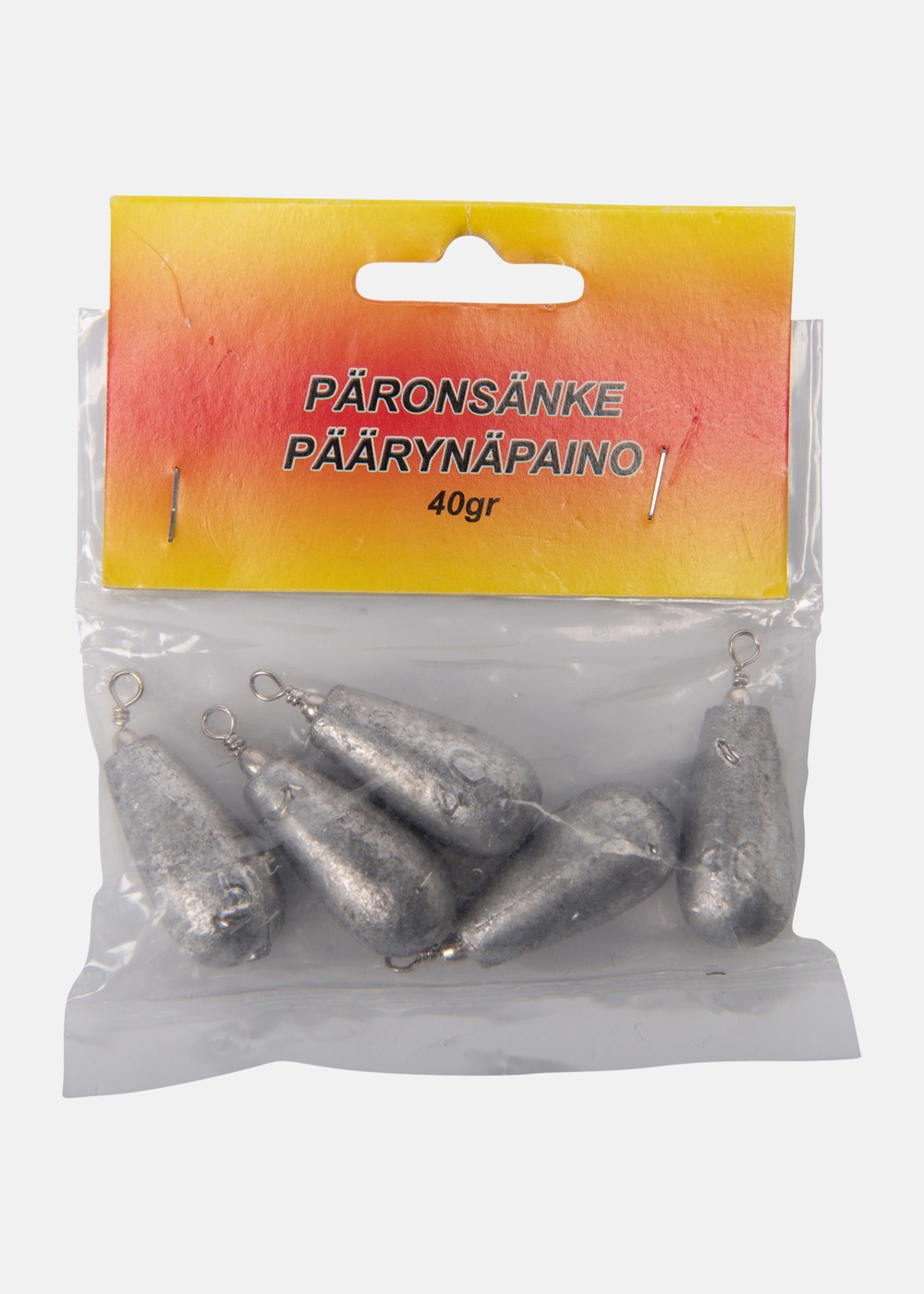 Päronsänke 40g, Bly, 40, Sänken Och Bly | Sport & aktivitet - Fiske - Krokar och tillbehör - Sänken och bly | Padelspecialisterna