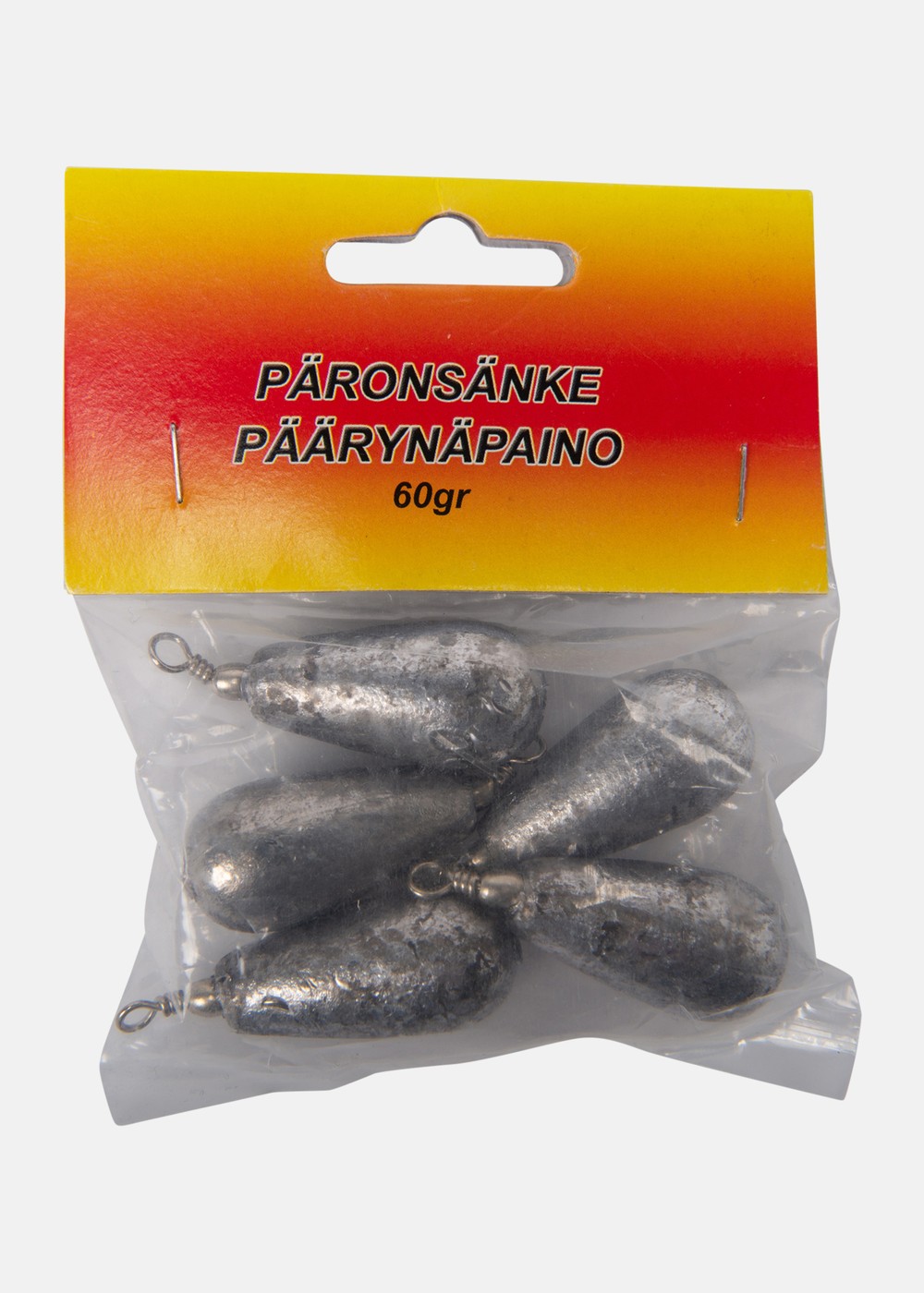 Päronsänke 60g, Bly, 60, Sänken Och Bly | Sport & aktivitet - Fiske - Krokar och tillbehör - Sänken och bly | Padelspecialisterna