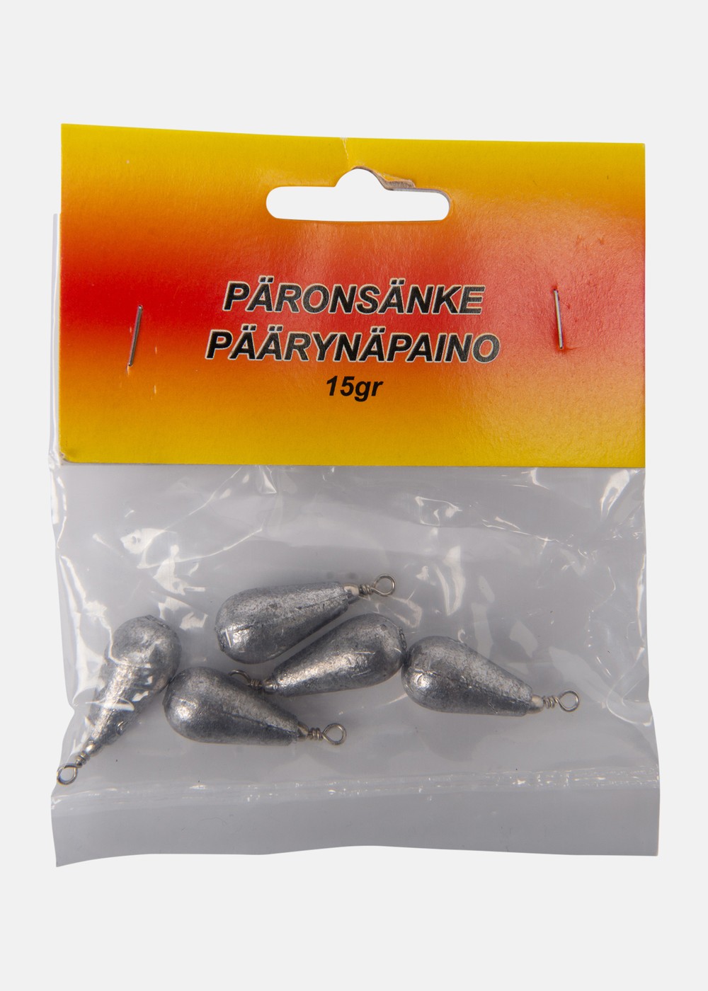Päronsänke 15g, Bly, 15, Sänken Och Bly | Sport & aktivitet - Fiske - Krokar och tillbehör - Sänken och bly | Padelspecialisterna