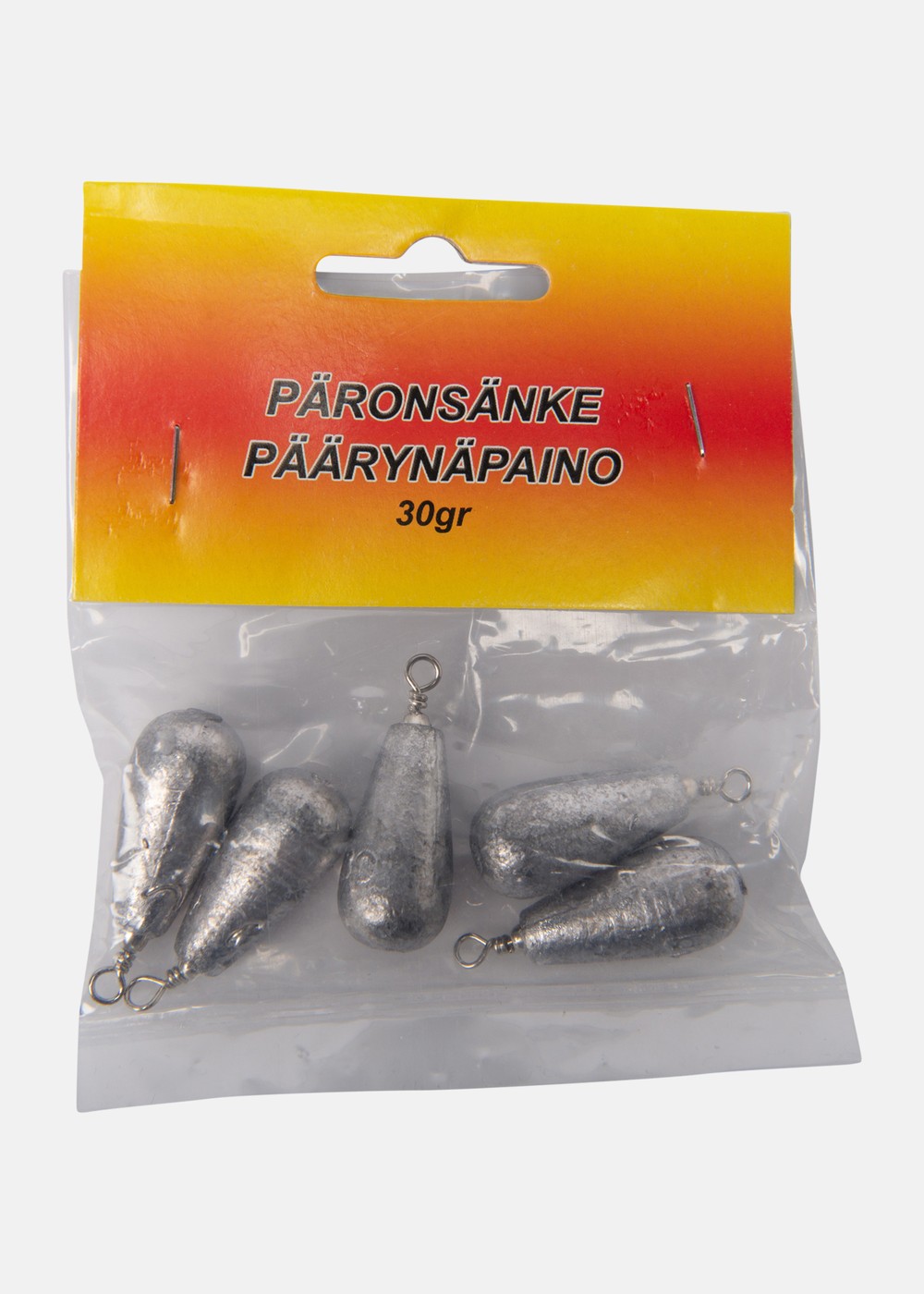 Päronsänke 30g, Bly, 30, Sänken Och Bly | Sport & aktivitet - Fiske - Krokar och tillbehör - Sänken och bly | Padelspecialisterna