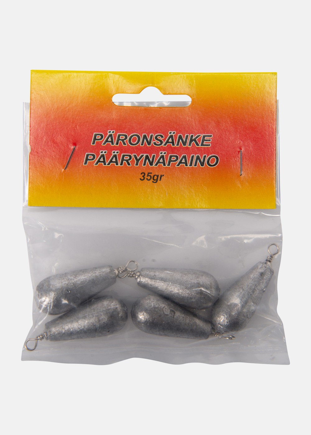 Päronsänke 35g, Bly, 35, Sänken Och Bly | Sport & aktivitet - Fiske - Krokar och tillbehör - Sänken och bly | Padelspecialisterna