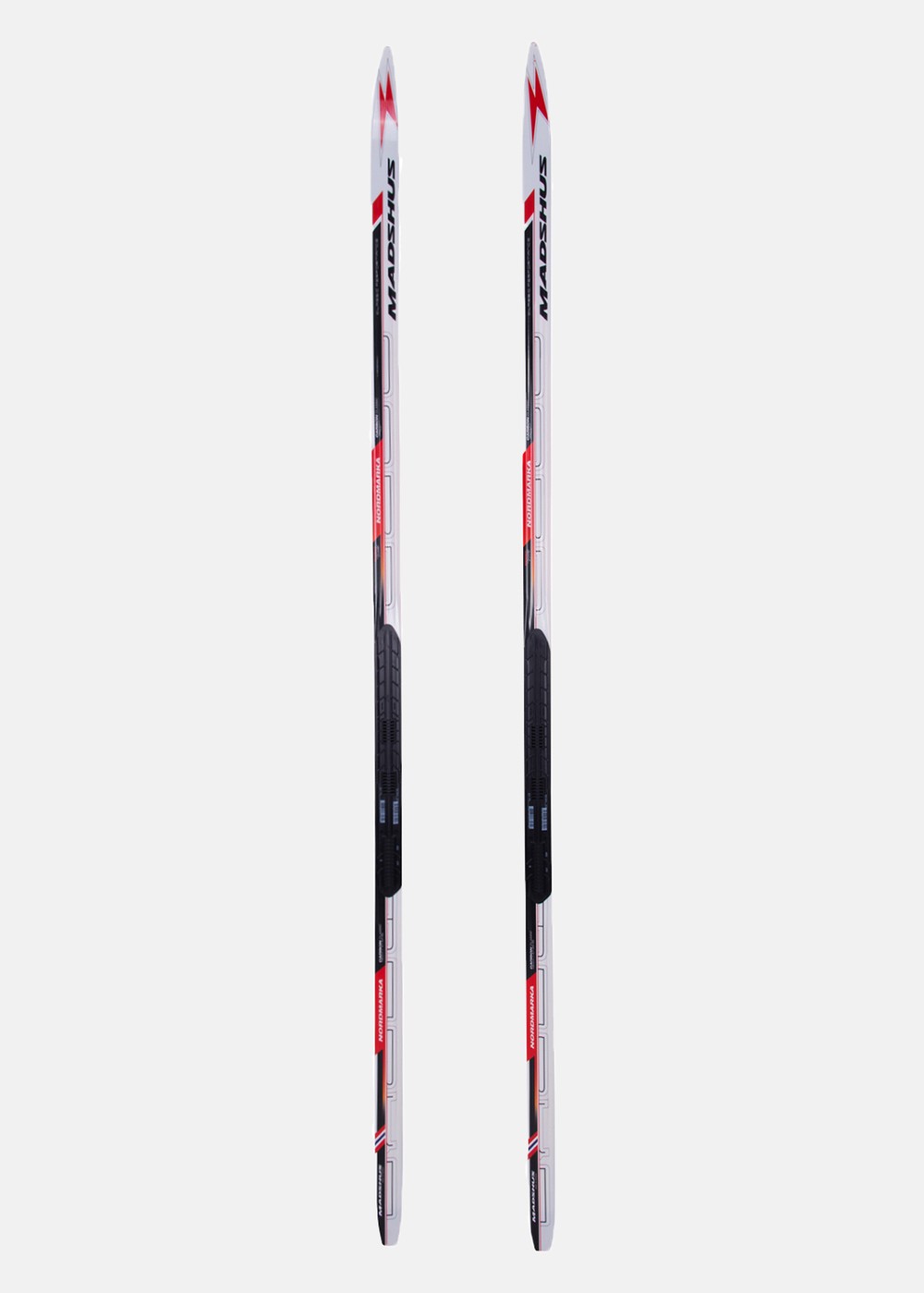Nordmarka Classic Carbon, Hvit/Rød, 195cm 45-60kg,  Längdskidor