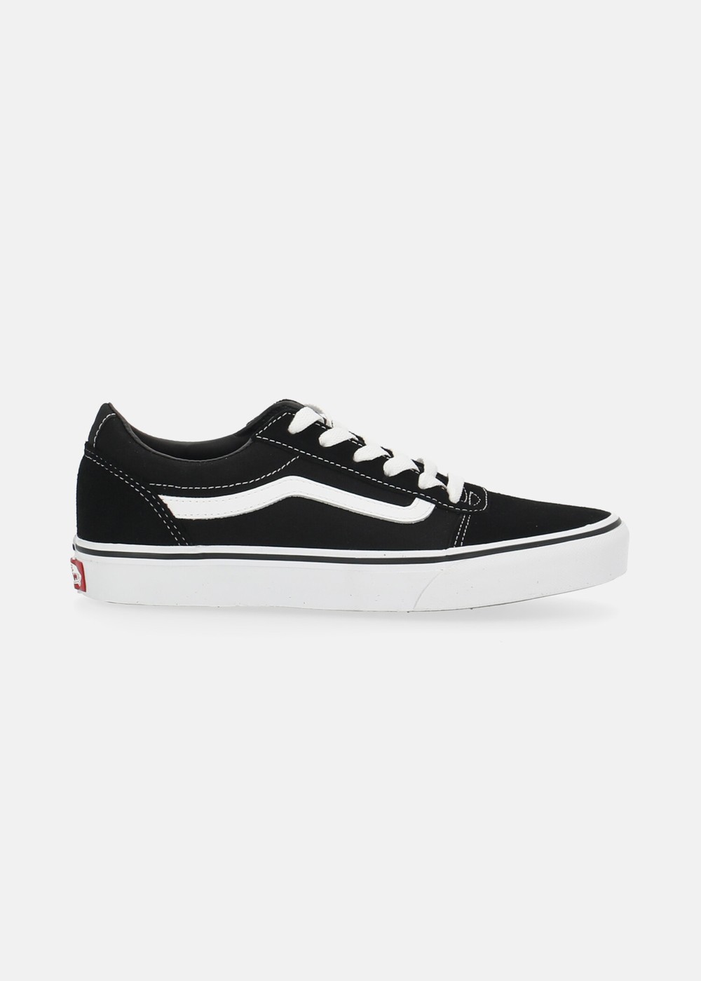 Yt Ward, (Suede/Canvas)black/White, 35 (Us 4), Skor | Junior - Skor | Padelspecialisterna