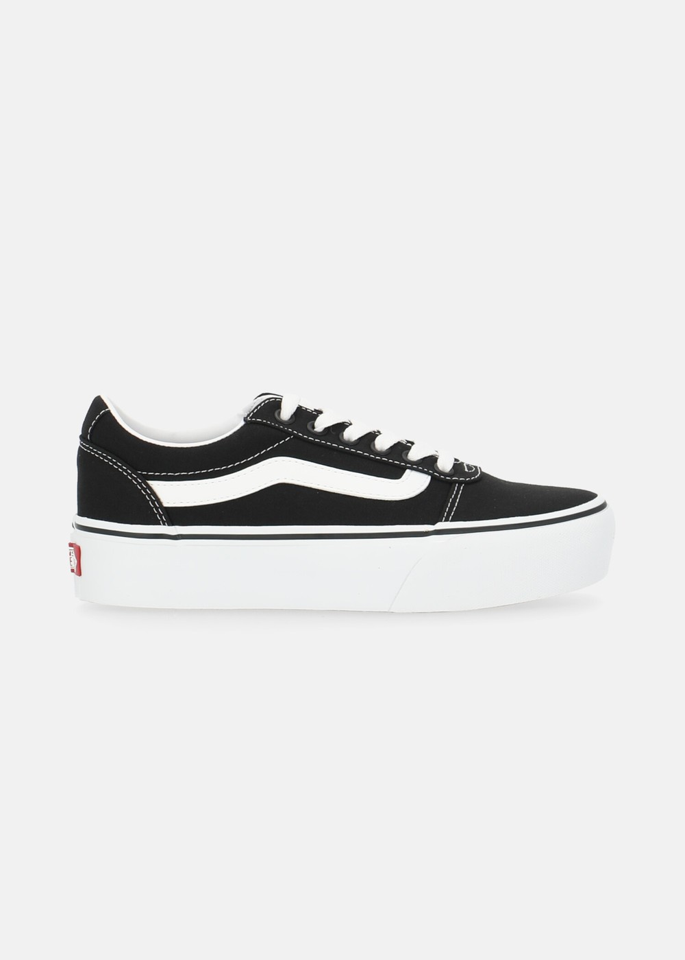 Wm Ward Platform, (Canvas) Black/White, 36 (Us 6), Sneakers | Dam - Skor - Sneakers | Padelspecialisterna