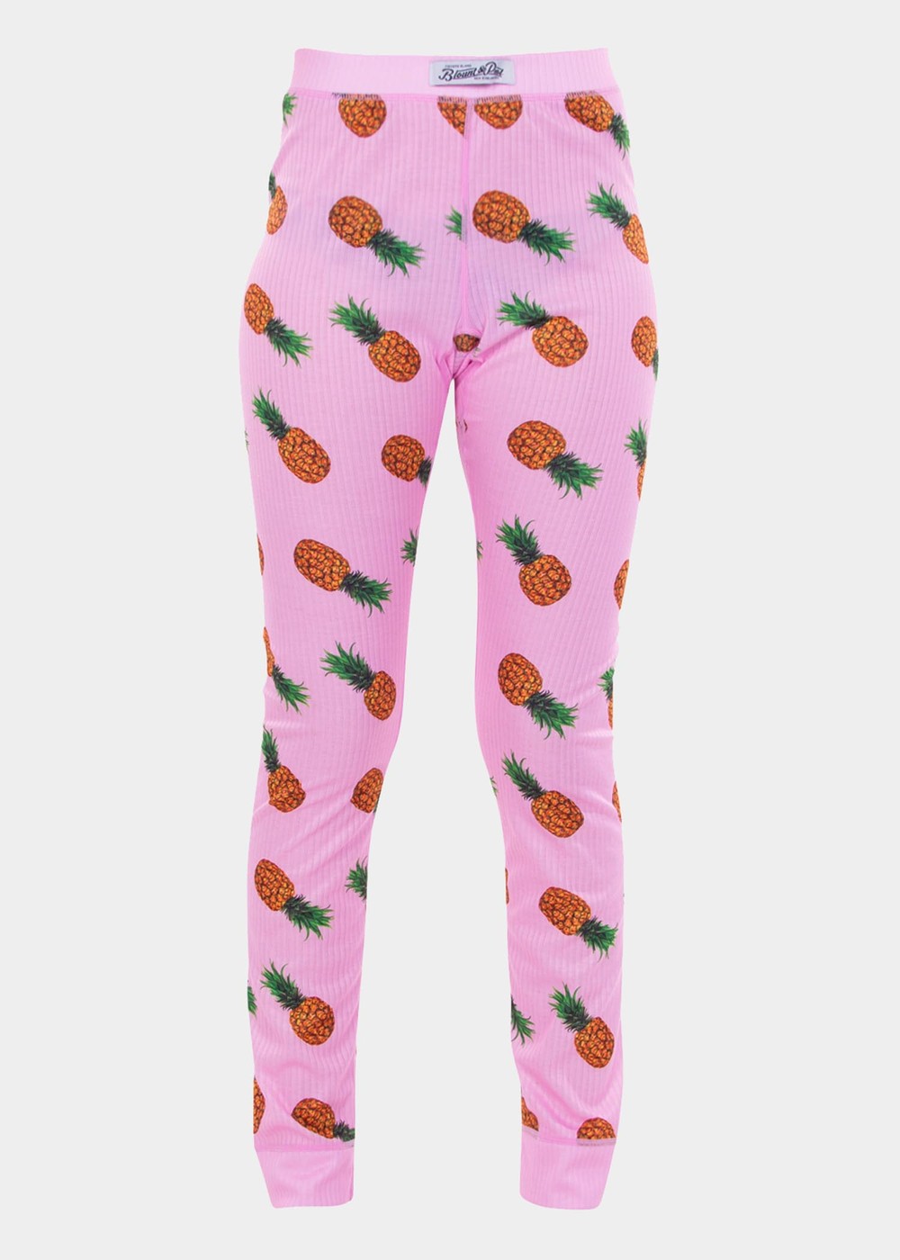 Pants Baselayer Jr, Pink Pineapple Print, 150, Underställsbyxor | Junior - Kläder - Underställ - Underställsbyxor | Padelspecialisterna