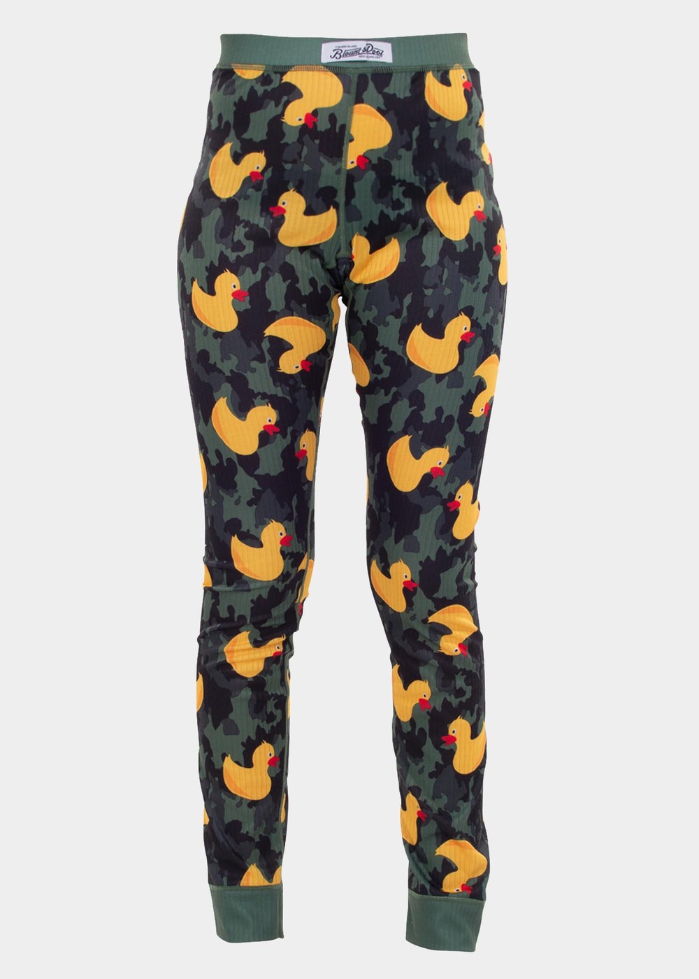 Pants Baselayer Jr, Camo Yellow Duck, 110, Underställsbyxor | Junior - Kläder - Underställ - Underställsbyxor | Padelspecialisterna