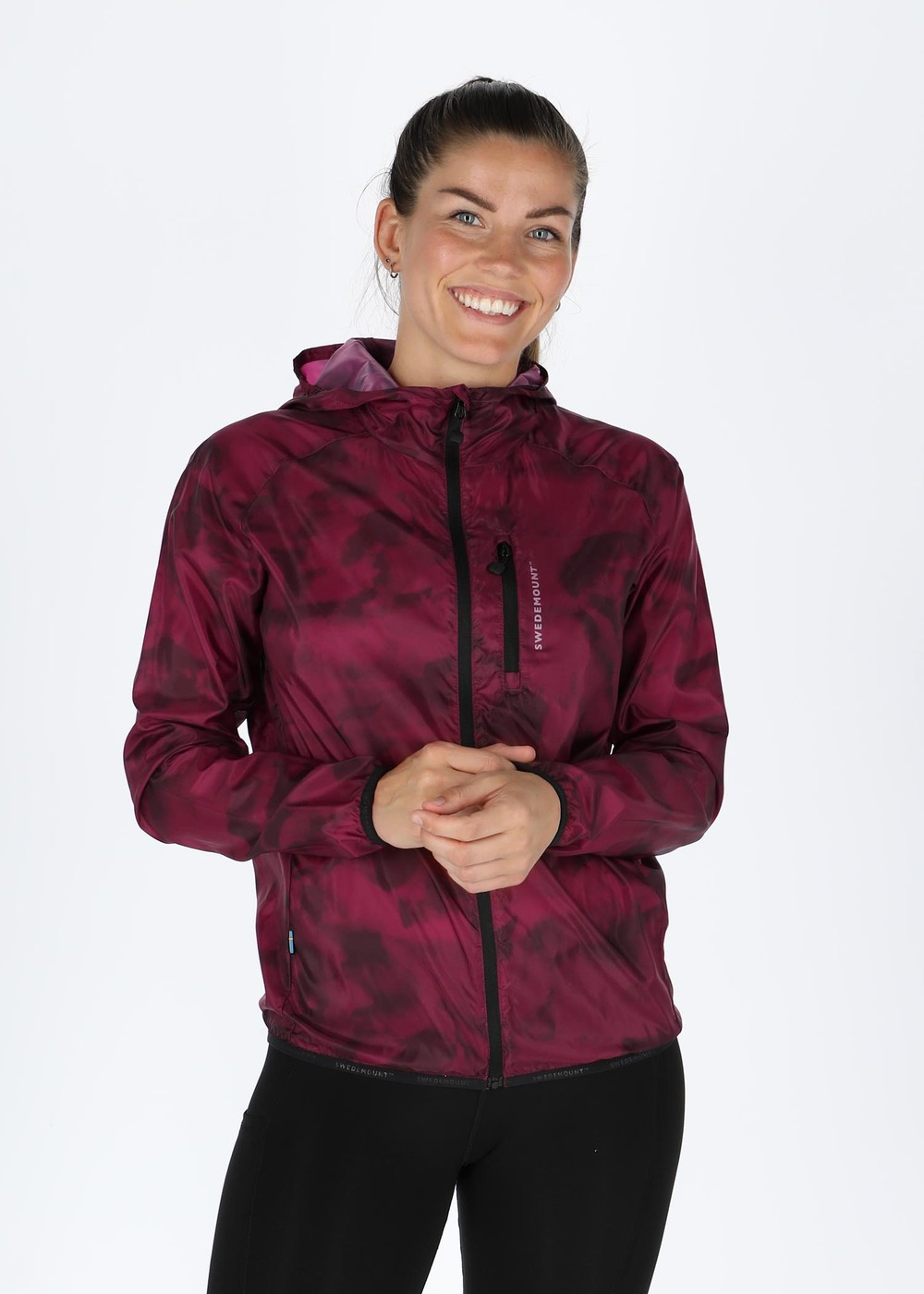 Packable Wind Jacket W, Burgundy, 38, Vårjackor | Mode - Jackor - Vårjackor | Padelspecialisterna