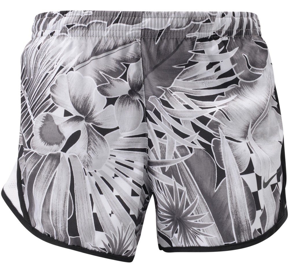 Nike Dri-Fit Tempo Girls Prin, Atmosphere Grey/White/Black/Bl, S, Vardagsshorts | Mode - Shorts - Vardagsshorts | Padelspecialisterna