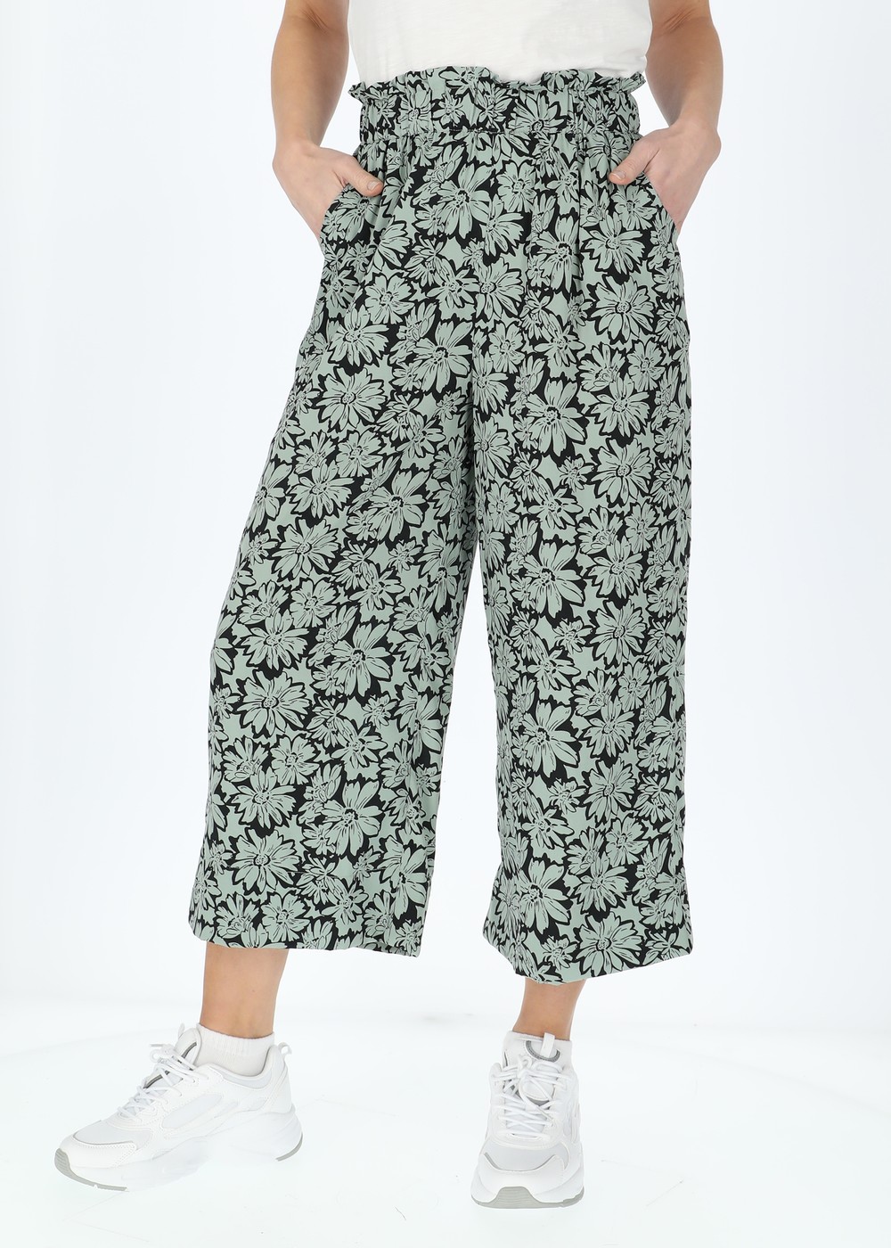 Sankt Claud Pants, Daisey Flower Green, 50, Strandkläder | Dam - Kläder - Badkläder - Strandkläder | Padelspecialisterna