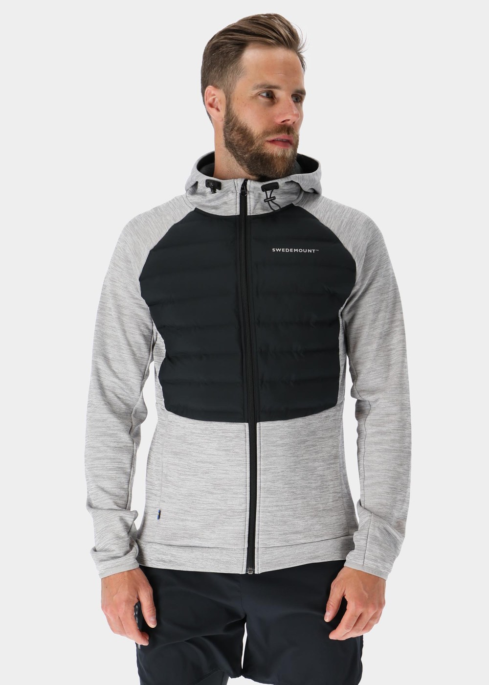 Training Hybrid Jacket, Lt Greymelange/Charcoal Mel, Xs, Jackor | Herr - Kläder - Jackor | Padelspecialisterna