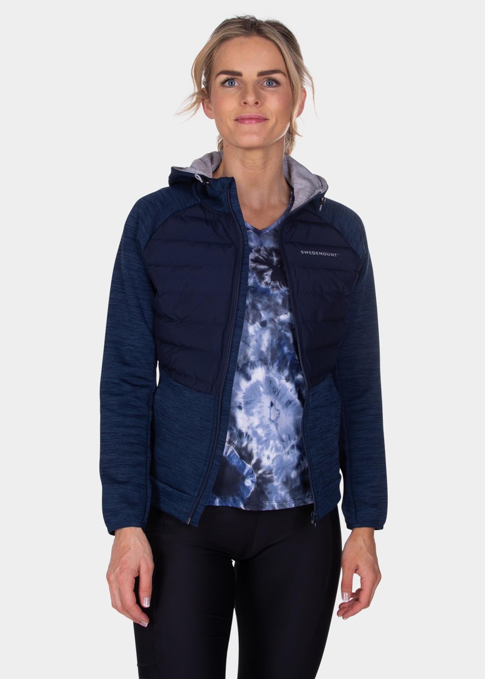 Training Hybrid Jacket W, Navy Melange, 34, Bästsäljare | Dam - Bästsäljare | Padelspecialisterna