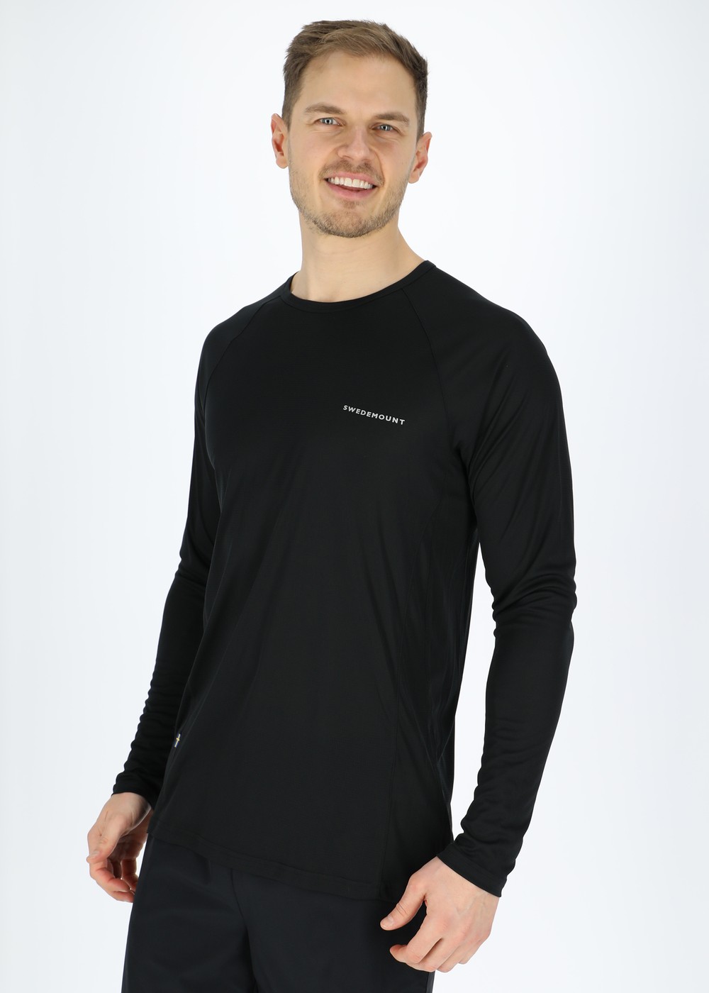 Ultra Light Ls Tee Sr, Black, M, Tränings-T-Shirts | Herr - Aktivitet - Träningskläder - Tränings-t-shirts | Padelspecialisterna