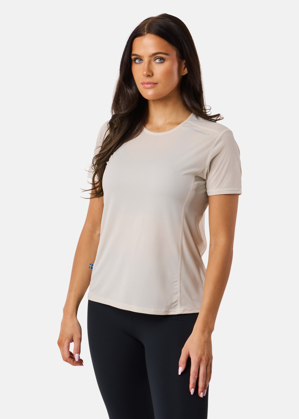 Ultra Light Tee W, Khaki, 48, Löpar-T-Shirts | Dam - Aktivitet - Löparkläder - Löpar-t-shirts | Padelspecialisterna