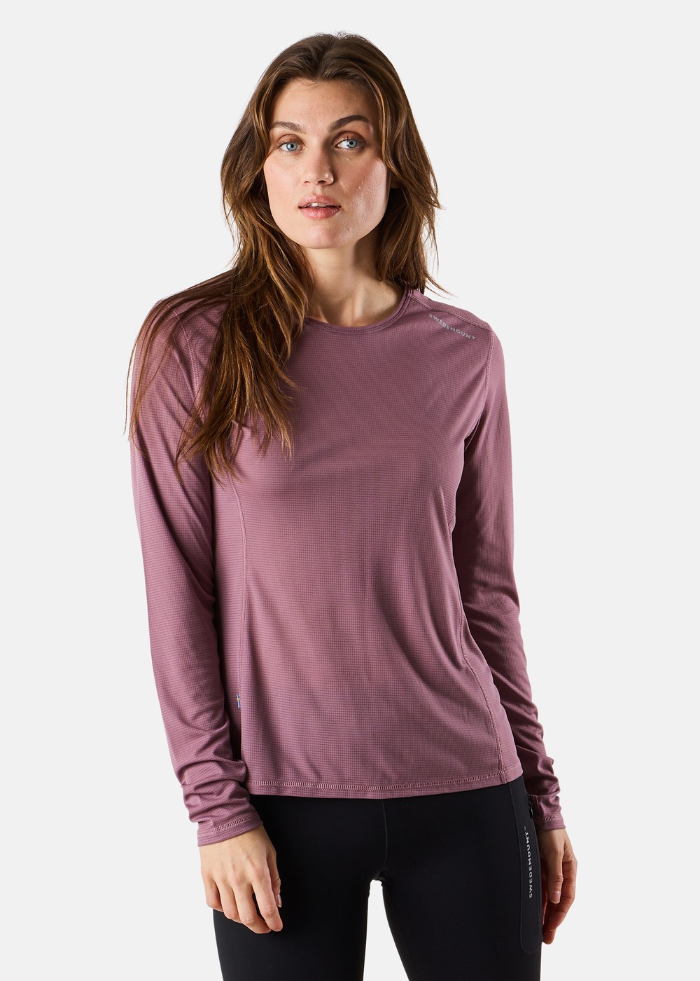 Ultra Light Ls Tee W, Dk. Mauve, 48, Löpar-T-Shirts | Dam - Aktivitet - LöparklÀder - Löpar-t-shirts | Padelspecialisterna