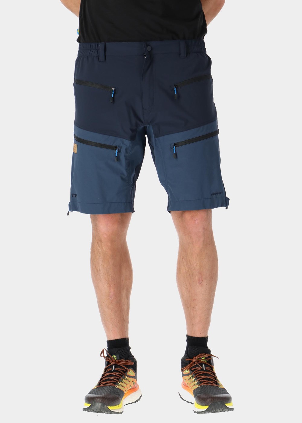 Lofoten Stretch Shorts, Dk Navy/Denim Blue, L, Shorts | Herr - Aktivitet - OutdoorklÀder - Shorts | Padelspecialisterna