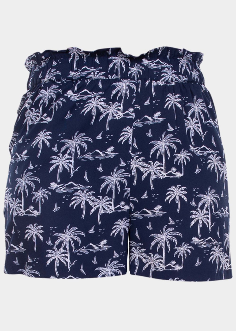 Sankt Claud Shorts, Navy Palm, 36, Vardagsshorts | Dam - Kläder - Shorts - Vardagsshorts | Padelspecialisterna