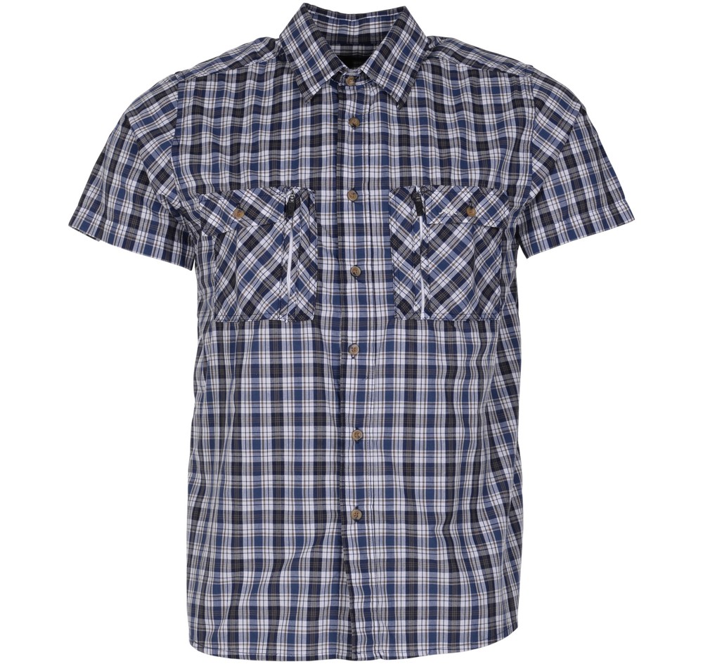 Lima S/S Shirt, Midnight Navy, M, Vandringsskjortor | Herr - Kläder - Skjortor - Vandringsskjortor | Padelspecialisterna