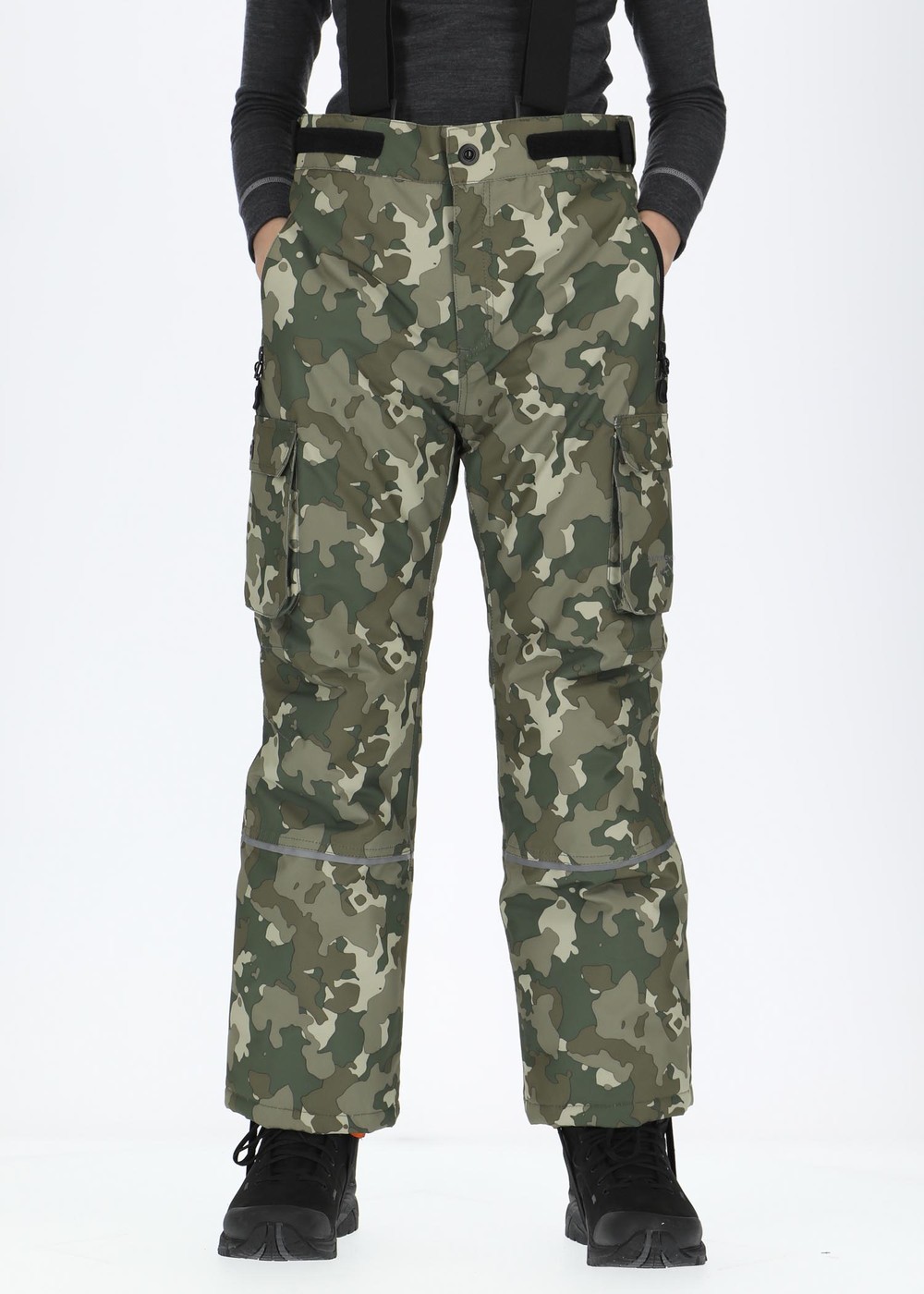 Branäs Pants Jr, Camouflage, 100, Skidbyxor | Sport & aktivitet - Sporter - Alpin skidåkning - Skidbyxor | Padelspecialisterna