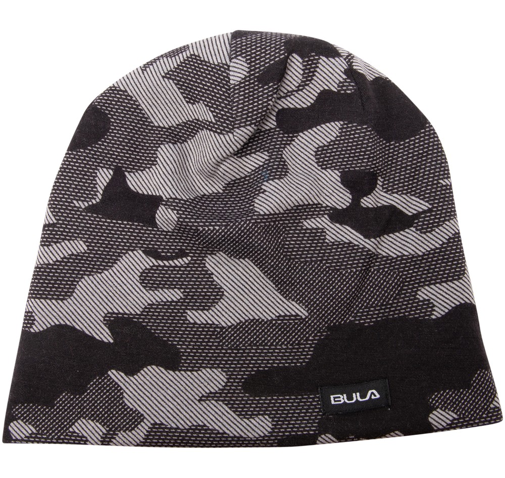 Camo Printed Wool Beanie, Dgrey, Onesize, Pannband | Herr - Accessoarer - Mössor & Pannband | Padelspecialisterna