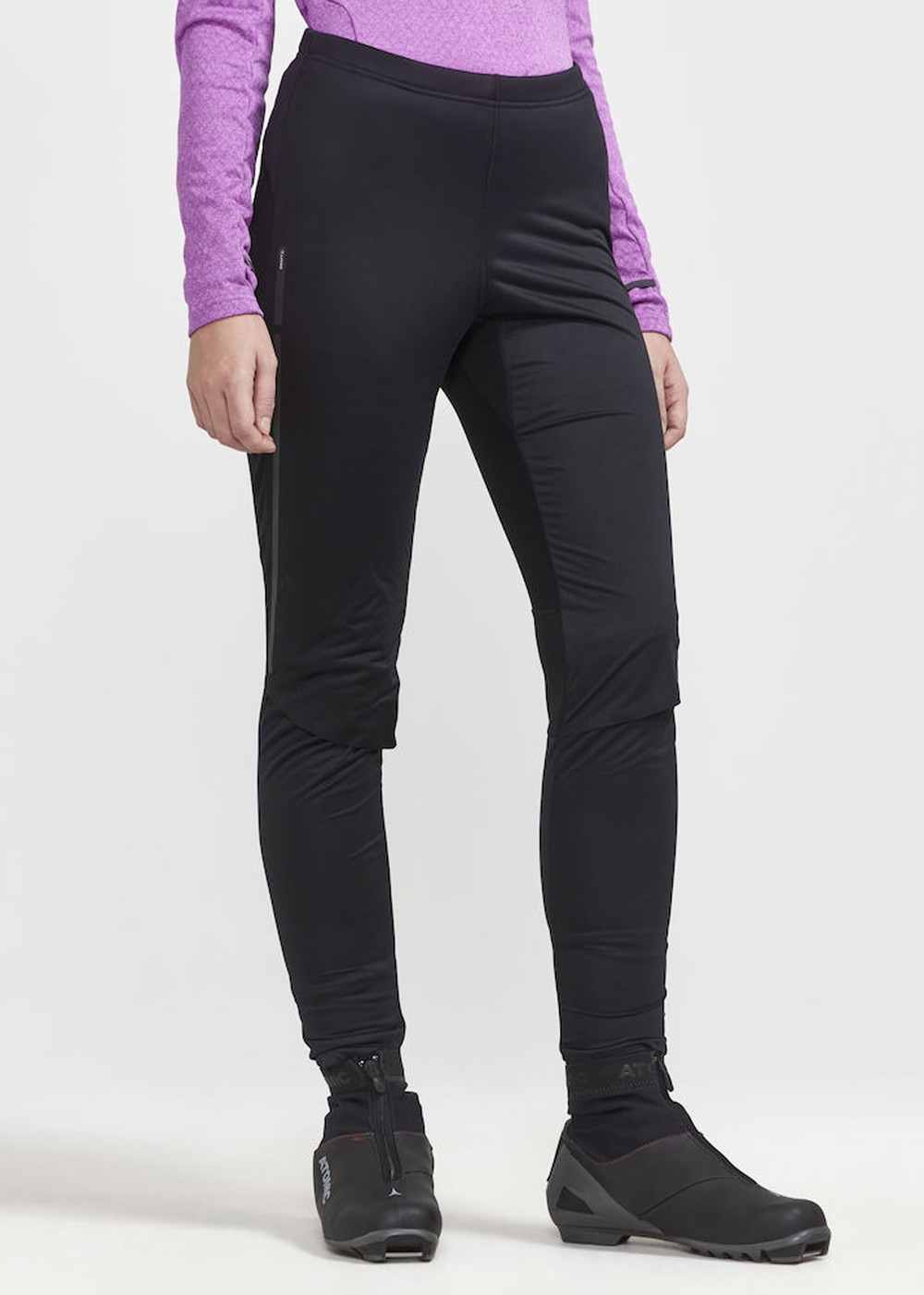 Adv Nordic Training Tights W, Black, Xl, Längdskidbyxor | Dam - Kläder - Byxor - Längdskidbyxor | Padelspecialisterna