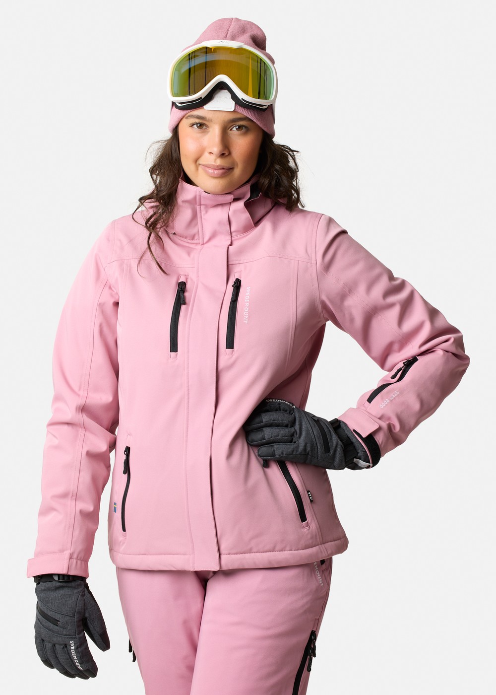 Cervinia Jacket W, Dark Rose/Black, 38, Vinterjackor | Dam - Kläder - Jackor - Vinterjackor | Padelspecialisterna