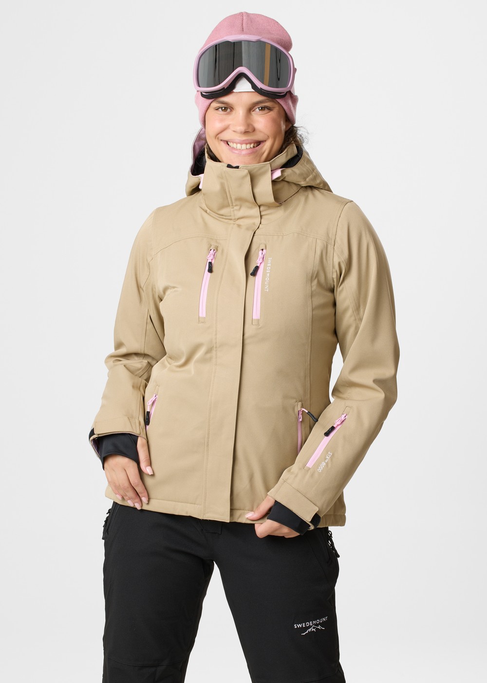 Cervinia Jacket W, Beige/Light Pink, 42, Vinterjackor | Dam - Kläder - Jackor - Vinterjackor | Padelspecialisterna
