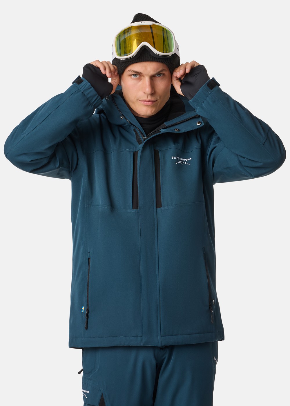 St. Anton Jacket Sr, Dk. Steel Green/Black, L, Skidjackor | Herr - Kläder - Jackor - Skidjackor | Padelspecialisterna