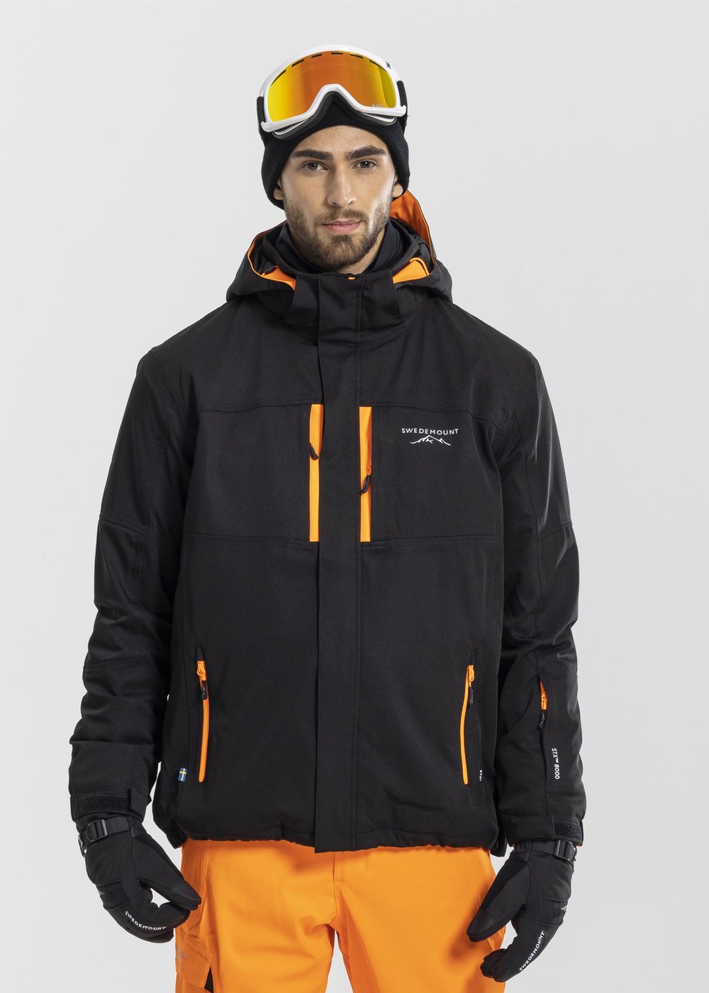 St. Anton Jacket Sr, Black/Orange, Xl, Skidjackor | Herr - Kläder - Jackor - Skidjackor | Padelspecialisterna