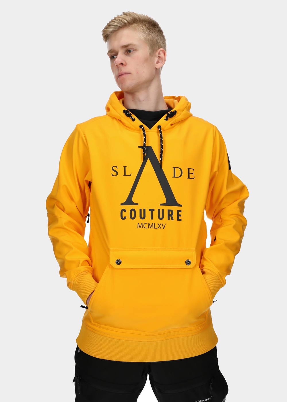 Colorado Softshell Snow Hood, Mustard Yellow / Black, S, Skidjackor | Sport & aktivitet - Sporter - Alpin skidåkning - Skidjackor | Padelspecialisterna