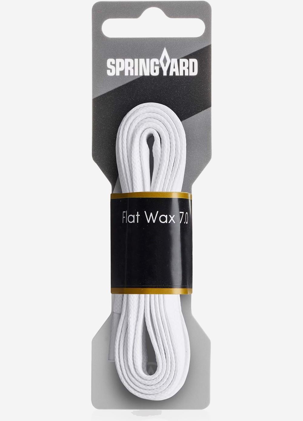 Flat Wax 7.0, White, 120, Skosnören | Skor - Tillbehör skor - Skosnören | Padelspecialisterna
