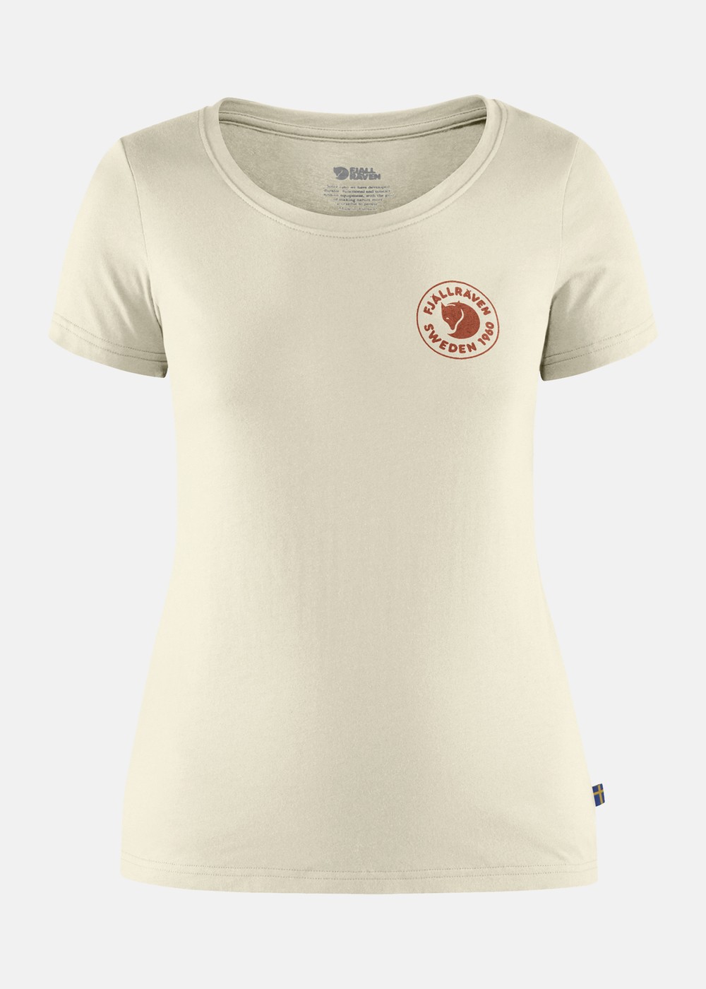 1960 Logo T-Shirt W, Chalk White, L, T-Shirts | Dam - Aktivitet - Outdoorkläder - T-shirts | Padelspecialisterna