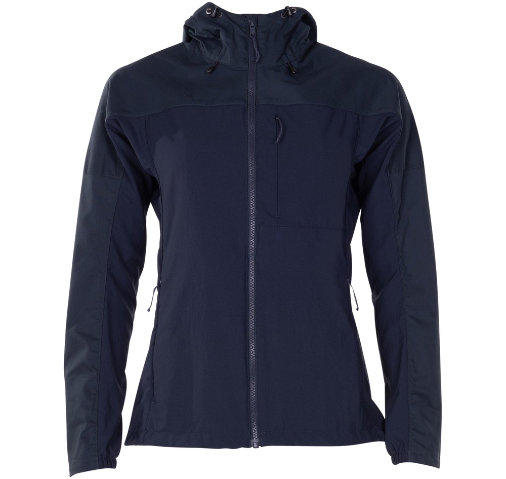 Abisko Midsummer Jacket W, Dark Navy, S, Jackor | Dam - Aktivitet - Outdoorkläder - Jackor | Padelspecialisterna