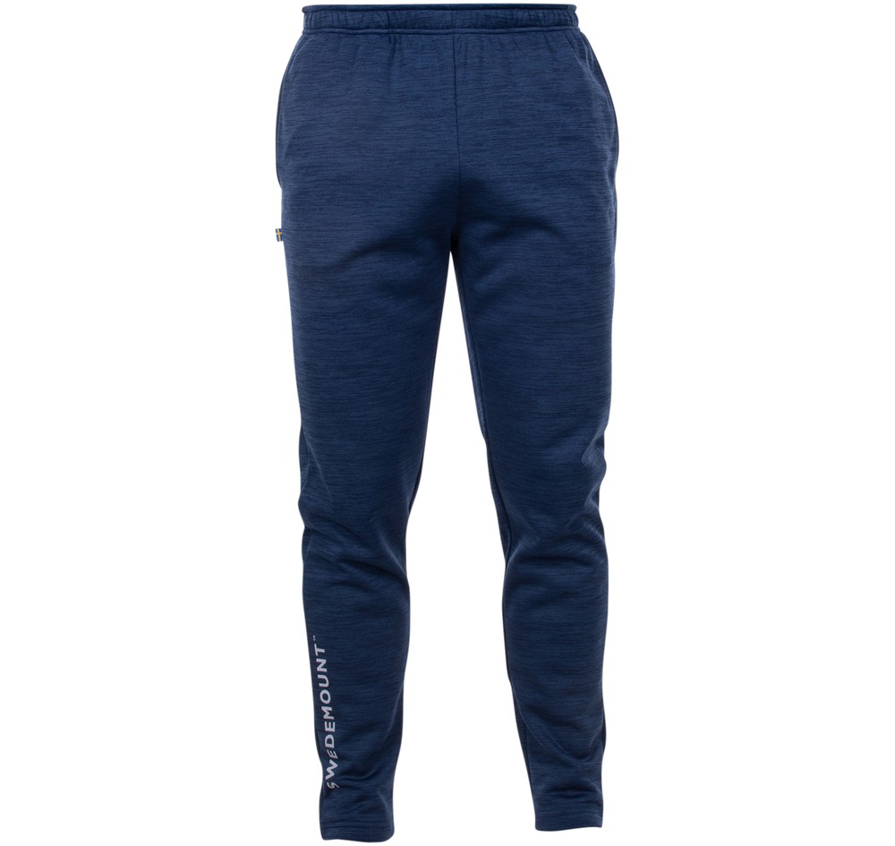 Pro Training Logo Pant M, Navy Melange/Lt Grey Mel, Xs, Vardagsbyxor | Herr - Kläder - Byxor - Vardagsbyxor | Padelspecialisterna