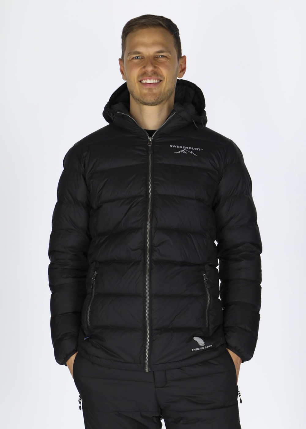 Östersund Down Jacket 2.0, Black/Carbon Black, S, Dunjackor | Herr - Kläder - Jackor - Dunjackor | Padelspecialisterna